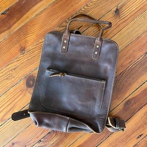 RAW Handmade Leather Backpack